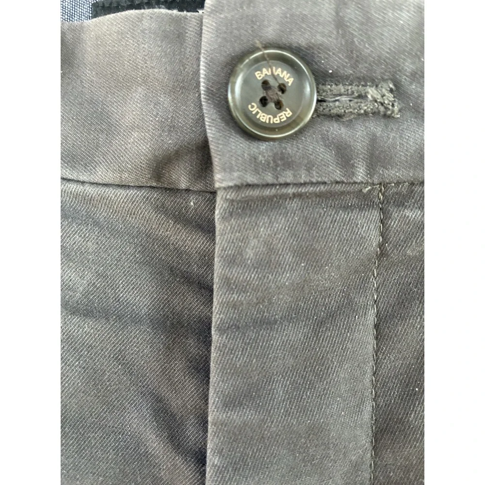 Banana Republic Emerson Chino Gray Pants Mens‎ 30x30
